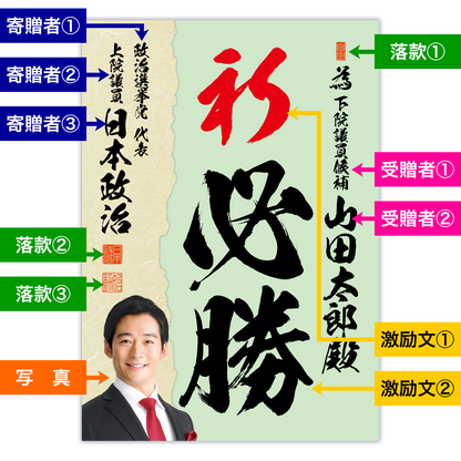 為書き【個別版：宛名入】デザインJ