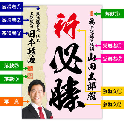 為書き【個別版：宛名入】デザインJ