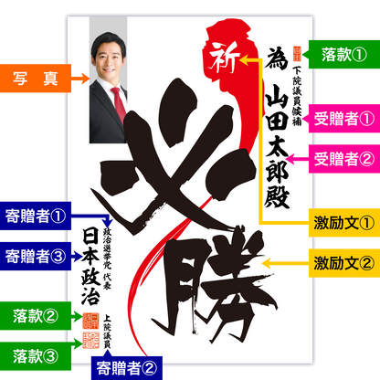 為書き【個別版：宛名入】デザインL