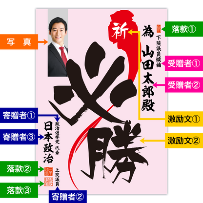 為書き【個別版：宛名入】デザインL