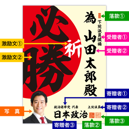 為書き【個別版：宛名入】デザインM