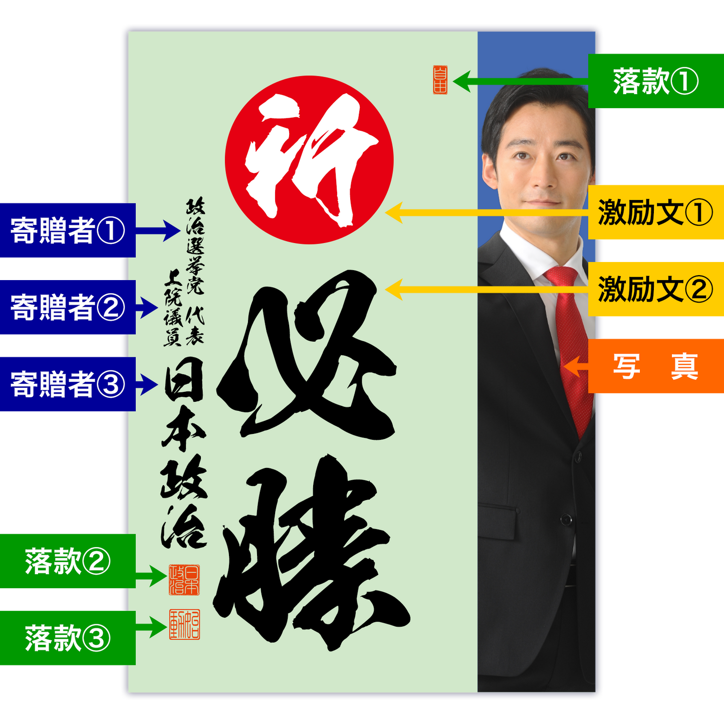 為書き【大量版：宛名無】デザインI ／100枚単位