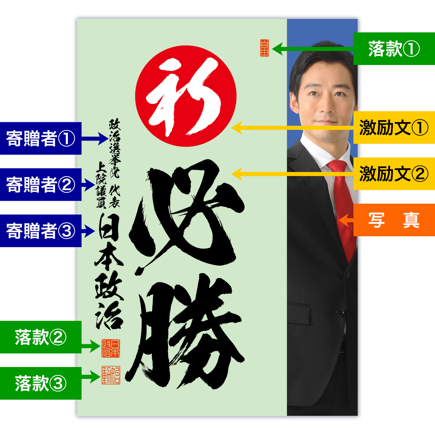 為書き【大量版：宛名無】デザインI ／100枚単位