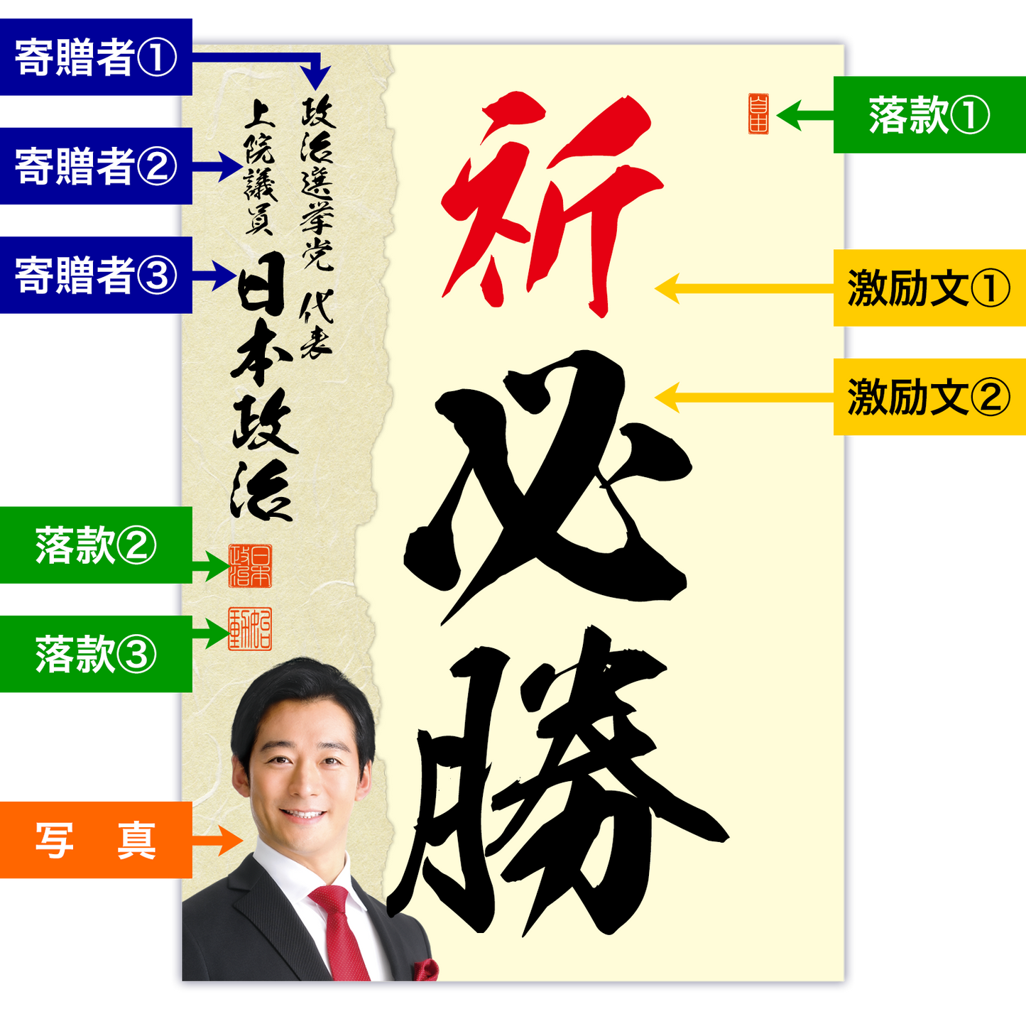 為書き【大量版：宛名無】デザインJ ／100枚単位