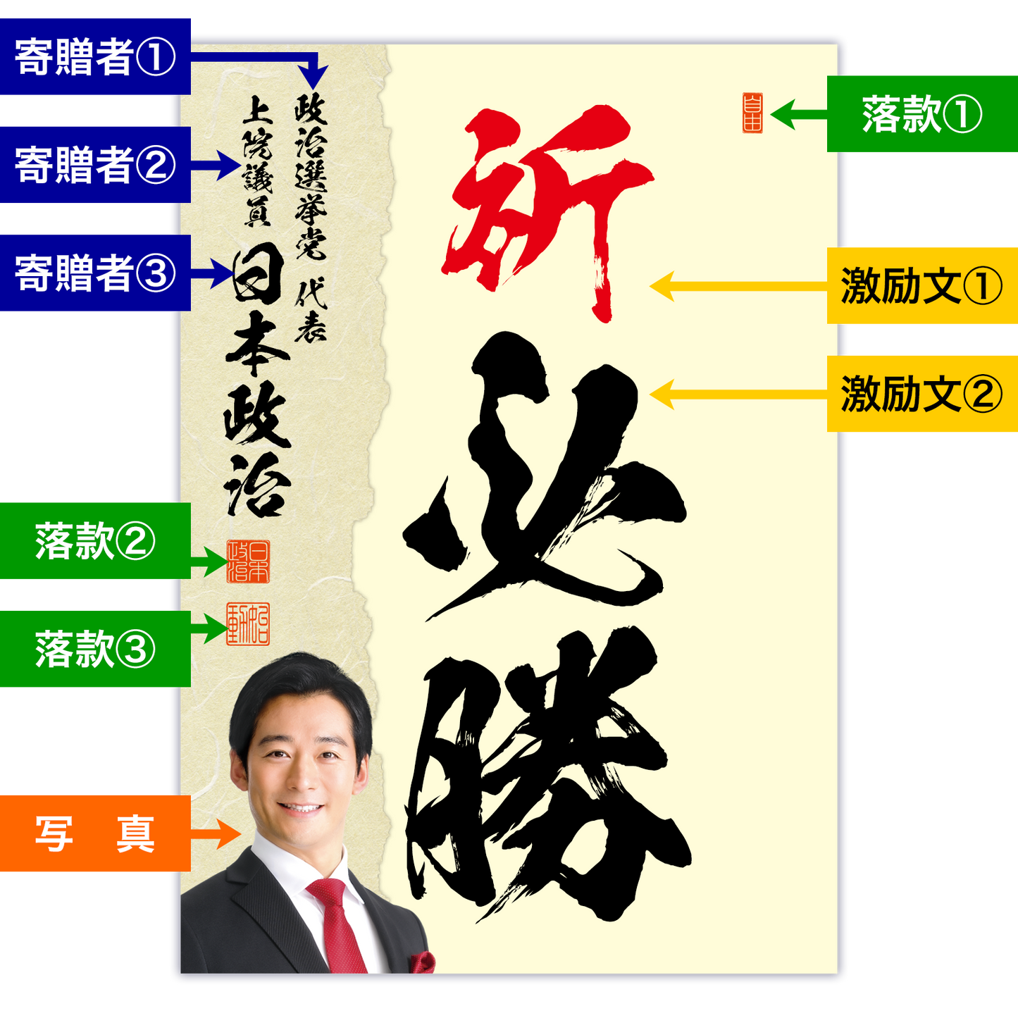 為書き【大量版：宛名無】デザインJ ／100枚単位