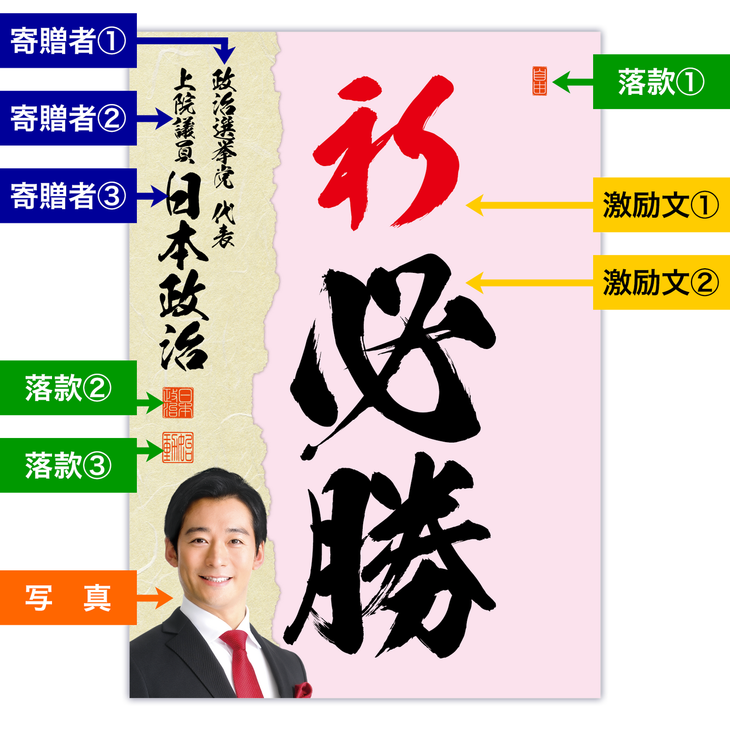 為書き【大量版：宛名無】デザインJ ／100枚単位