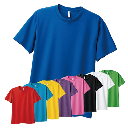 4.4オンス ドライTシャツ（印刷なし）