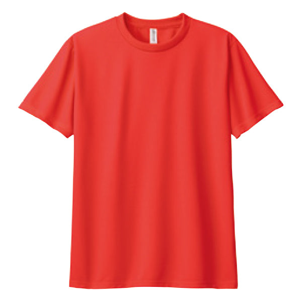4.4オンス ドライTシャツ（単色プリント）