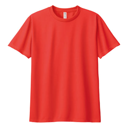 4.4オンス ドライTシャツ（単色プリント）