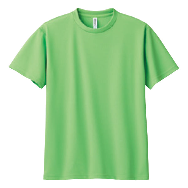 4.4オンス ドライTシャツ（単色プリント）