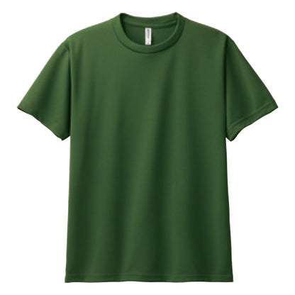 4.4オンス ドライTシャツ（単色プリント）